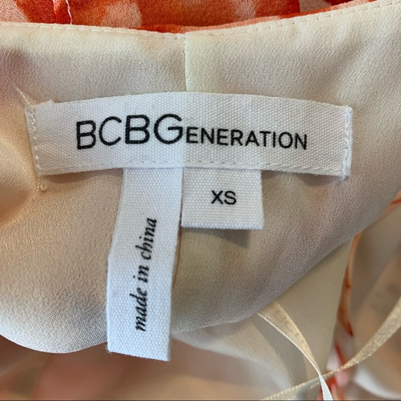BCBGeneration Floral Halter Top Dress  XS - Picture 14 of 16